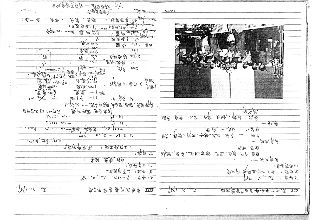 學前退修會籌備與婚禮紀錄